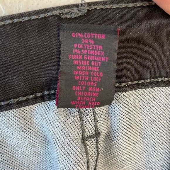 NWT JW Style Black Stretch Fit Jegging Jeans Size 10 - Picture 5 of 6